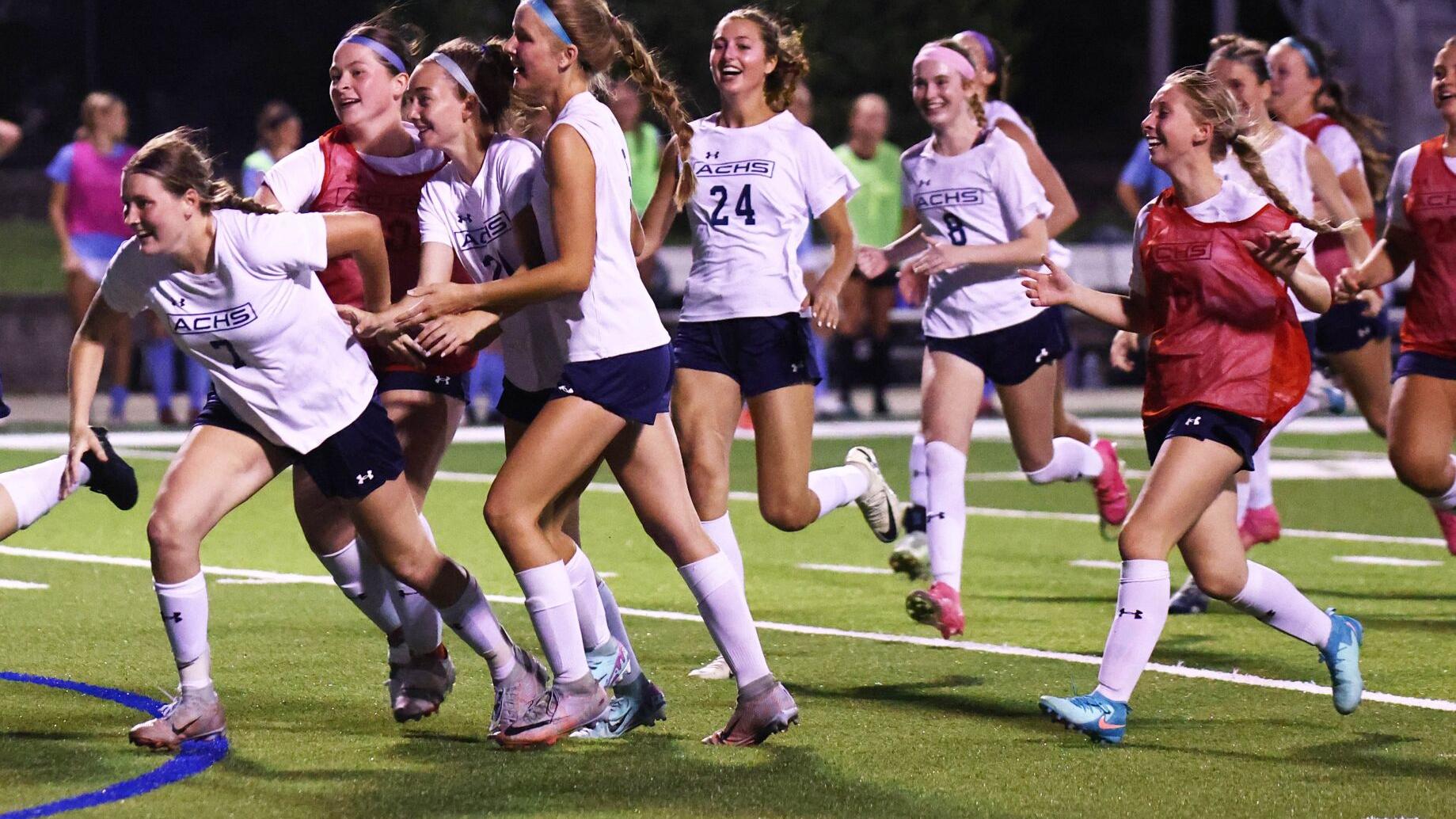 Althoff wins in penalty kicks again, topping Columbia to reach super-sectional